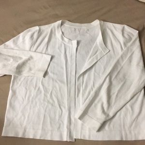 White Cardigan